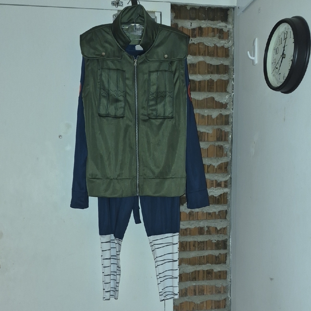 Naruto Shippuden Suit Jacket Pants Size M Medium Men Costume